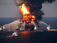 Deepwater Horizon explosion.